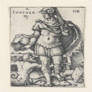 Print, Jupiter, from The Seven Planets, 1539