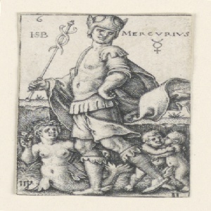 Print, Mercury, from The Seven Planets, 1539