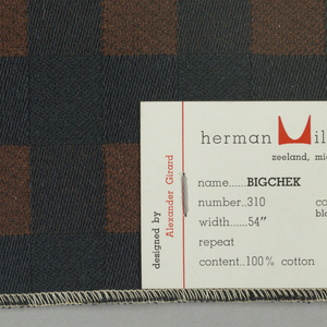 Sample, BigChek, 1952