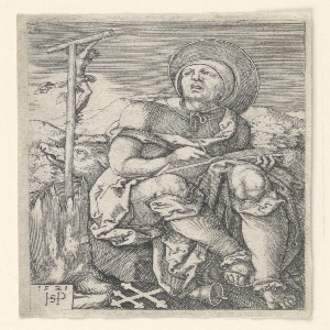 Print, Saint Anthony the Hermit, 1521