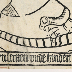 Print, Beware of the Cat, ca. 1500