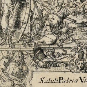 Print, Arms of the Pfinzing von, 1569