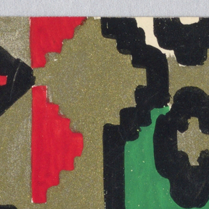 Drawing, Textile design, ca. 1919