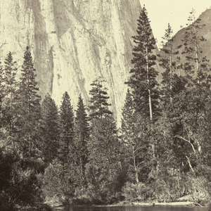 Photograph, Cathedral Rocks, Yosemite, 1861–66