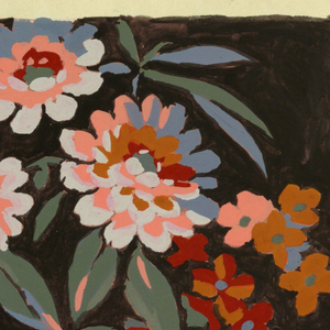 Drawing, Textile design, ca. 1915