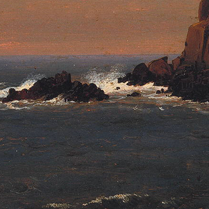 Drawing, Rocks off Grand Manan Island, Canada, August or September 1851 or 1852