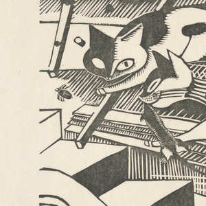 Print, Cats, 1921