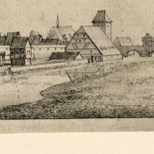 Print, View of Esslingen and its, 1663–65