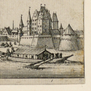 Print, View of Ingelstadt (Bavar, 1665