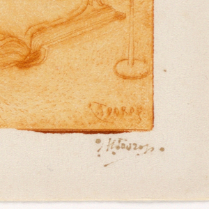 Print, Charley Plaatjes Kijkerd [Girl Reading], ca. 1898