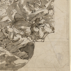 Drawing, Design for a Ceiling in a Church, 1700–1750