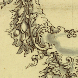 Drawing, Design for a Frame, 1725–1750