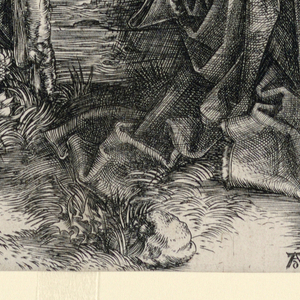 Print, The Holy Family with Butterfly, ca. 1495