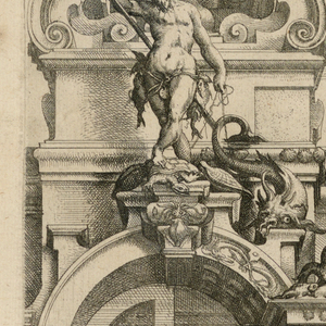 Print, Architectural Fantasy, late 16th century