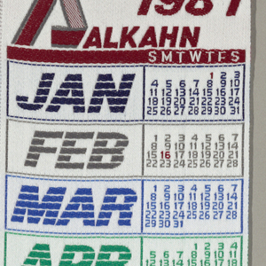 Calendar (USA), 1987