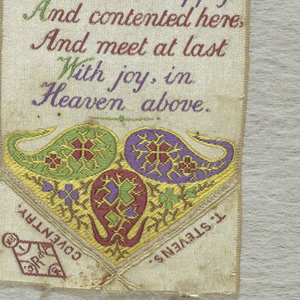 Bookmark, The Compliments of the Season, 1871