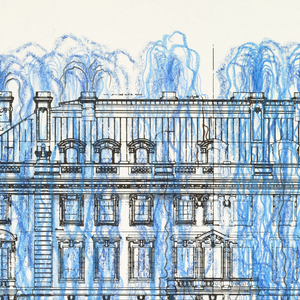Drawing, Carnegie Mansion Embellishment, 20th century