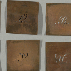 Set Of Batik Instruments And Booklet (Germany), early 20th century