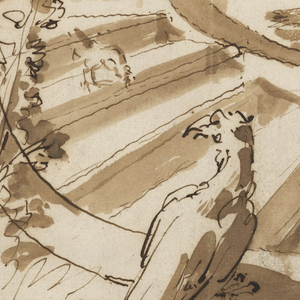Drawing, A Fountain, 1680–90