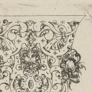 Print, Plate from 12 Stick Zum Verzaighnen Stechen Ver Fertigt  (Set of Twelve Designs for Engraved Vessels), 1580
