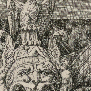 Print, Diverse Trophies, 17th century
