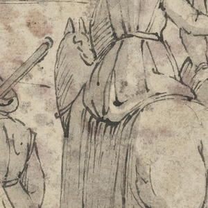 Drawing, A Hunt Scene, 1600–1630