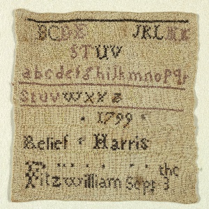 Sampler (USA), 1799