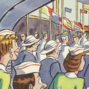 Print, Cover of The New Yorker, May 11, 1940: The New York World