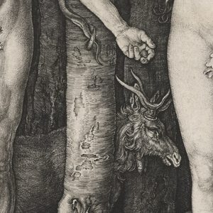 Print, Adam and Eve, 1504