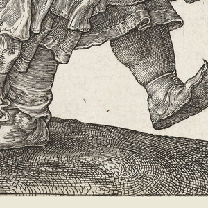 Print, The Dancing Peasants, 1514