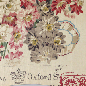 Fragment With Factory Stamp (England), ca. 1830