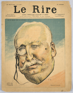 Print, Cover of Le Rire