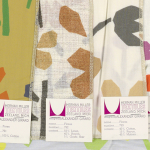 Textile Sample, Flores, 1960