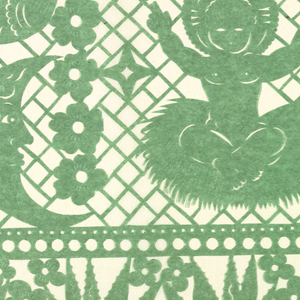 Paper Cut-out, Baby Jesus and Angel, 1960–65