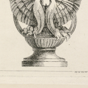Print, Design for a Fantastic Urn, 1754