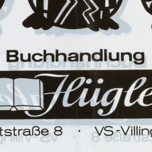 Shopping Bag, Buchhandlung/Flugle, ca. mid-1980s