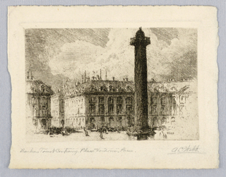 Print, Bankers Trust Company, Place Vendome, Paris