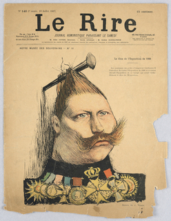 Print, Cover of Le Rire