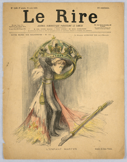 Print, Cover of Le Rire