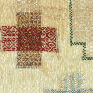 Darning Sampler, 1843