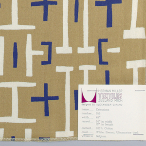 Sample, Extrusions, 1962
