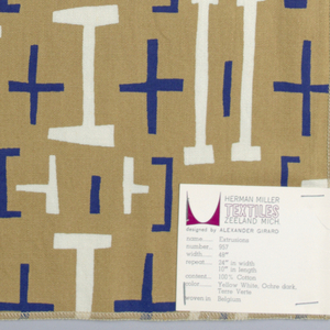 Sample, Extrusions, 1962