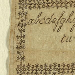 Sampler (Mexico), 1843