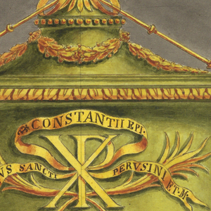 Drawing, Sarcophagus for the Relic, ca. 1825