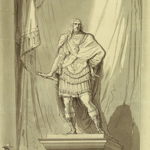 Drawing, Sepulchral Monument of James III (1688-1766)