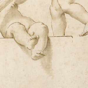 Drawing, Design for a Lunette, Church of Corpus Domini, Bologna, Italy, Summer, 1689–96