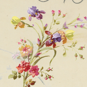Drawing, from "Saint Germain - Volumes 1 & 2", ca. 1896