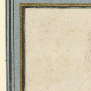 Drawing, Portrait of a Boy and a Swaddled Child, late 17th century