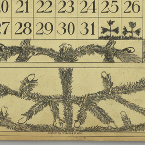 Calendar, 1918