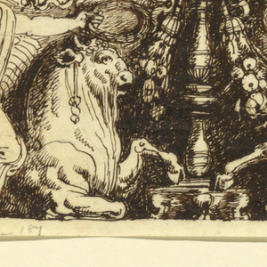 Drawing, Design for a Symmetrical Frieze, ca. 1805